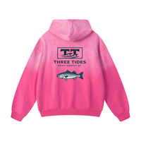 Three Tides Heavyweight Sunfade Oversized Hoodie