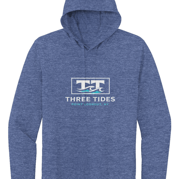 Sport-Tek Long Sleeve Hoodie striped bass edition