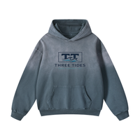 Three Tides Heavyweight Sunfade Oversized Hoodie