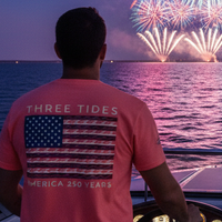 Three Tides Celebrates America 250 T-Shirt