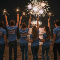 Three Tides Celebrates America 250 T-Shirt